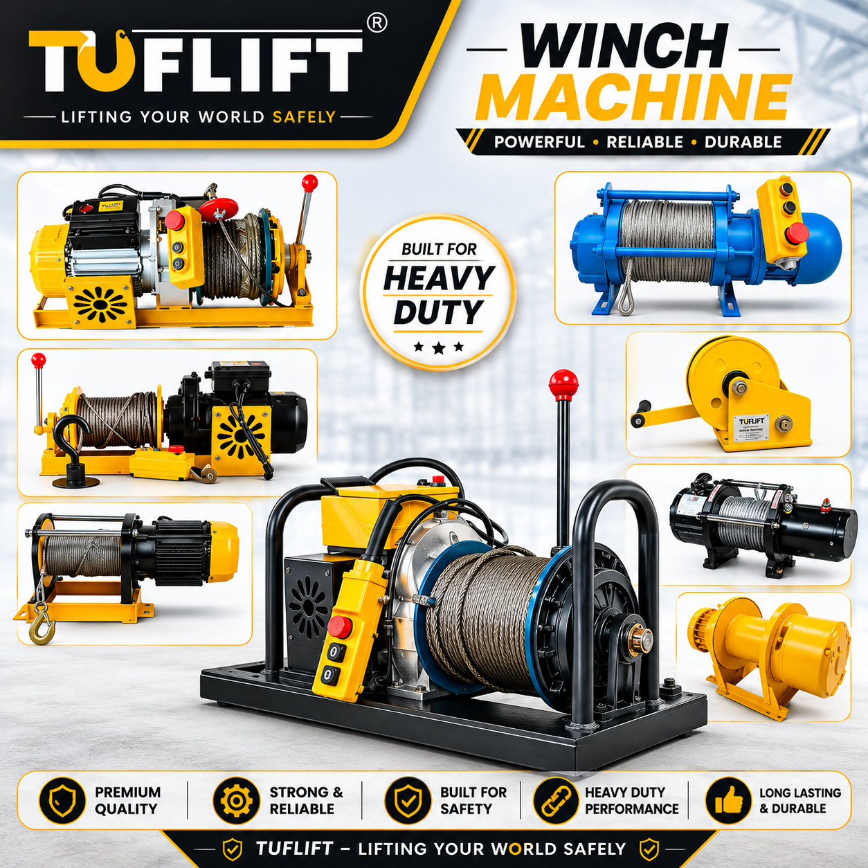 Winch machine