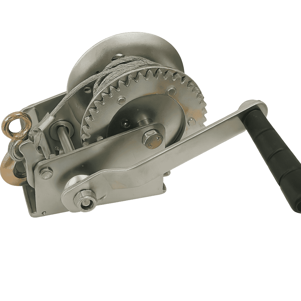 Manual mini winch