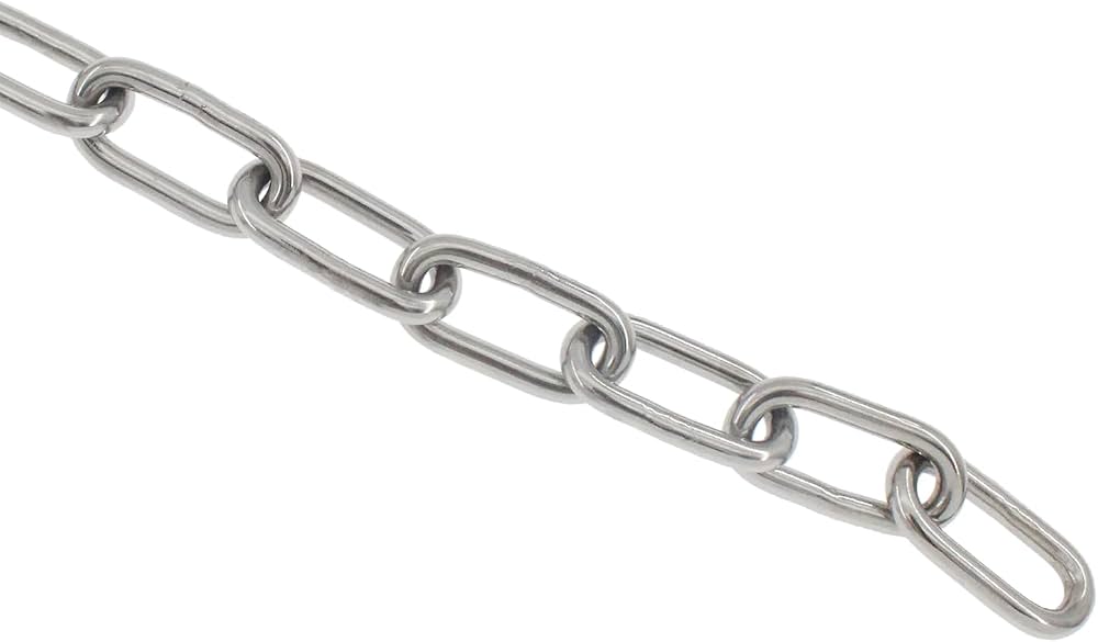 MS galvanised chain 2mm - 4mm