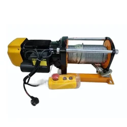KCD electric winch 1phase 1Tx6mmx50mtr