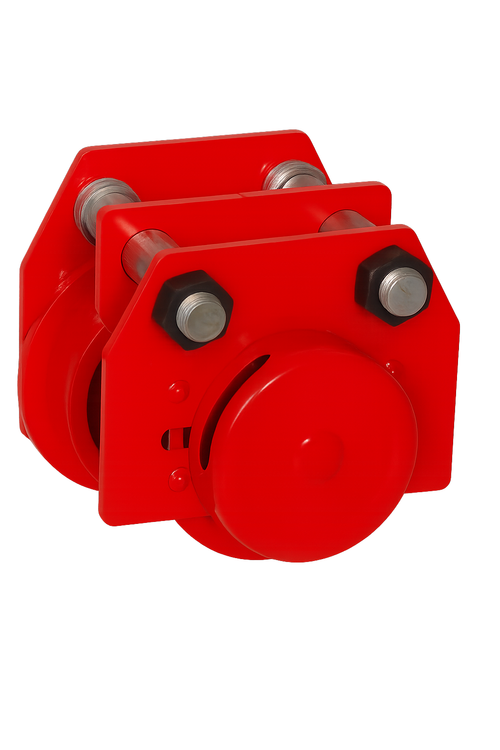 Geared trolley double stud imported